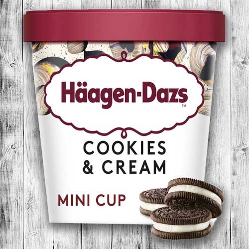 Haagen Dazs - Cookies and Cream